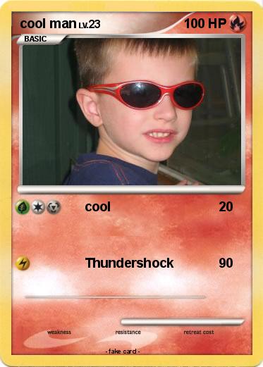 Pokemon cool man