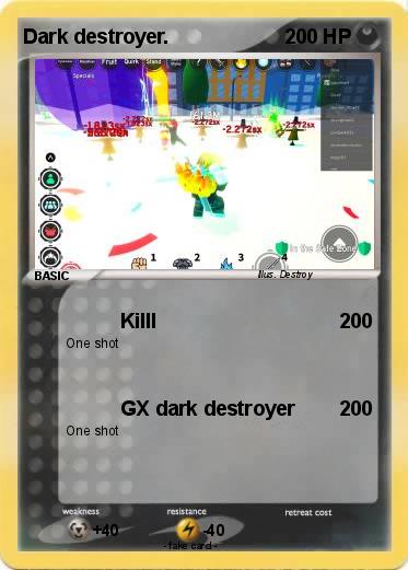 Pokemon Dark destroyer.