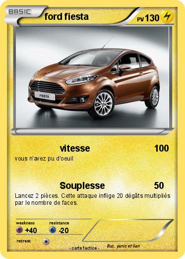 Pokemon ford fiesta