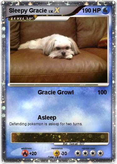 Pokemon Sleepy Gracie