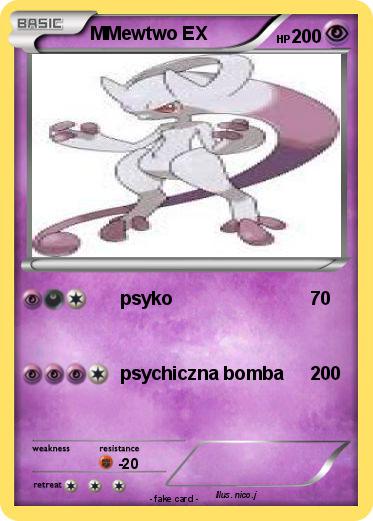 Pokemon MMewtwo EX