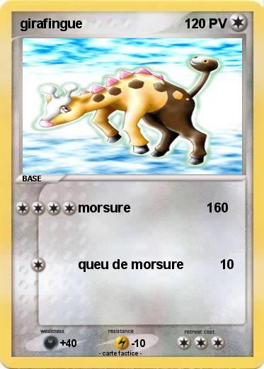 Pokemon girafingue