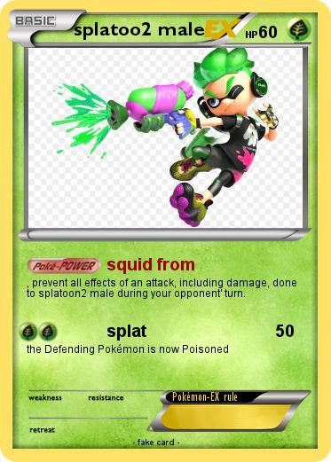 Pokemon splatoo2 male