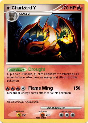Pokemon m Charizard Y