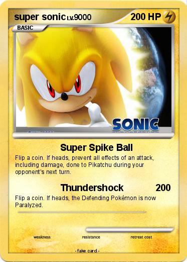 Pokemon super sonic