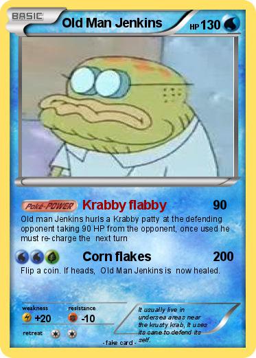 Pokemon Old Man Jenkins