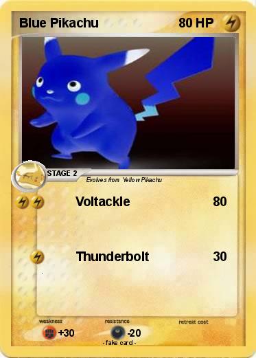 Pokemon Blue Pikachu