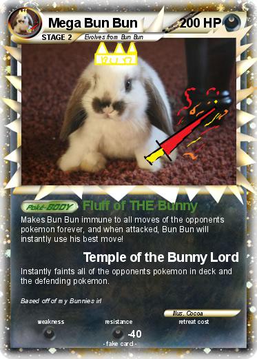 Pokemon Mega Bun Bun