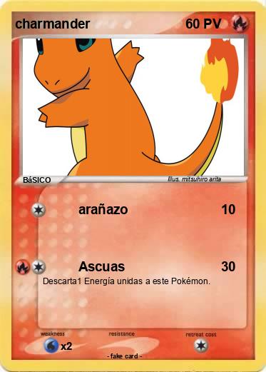 Pokemon charmander