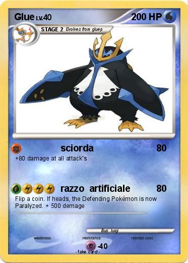 Pokemon Glue