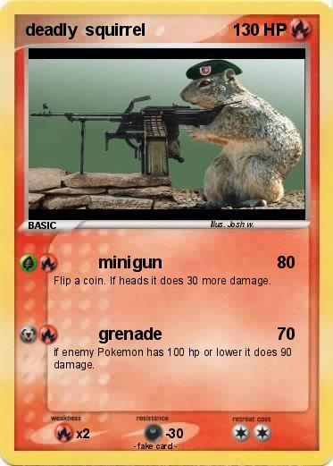 Pokemon deadly  squirrel