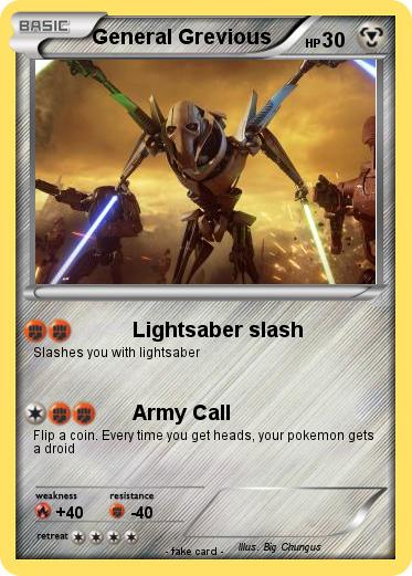 Pokemon General Grevious