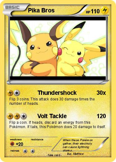 Pokemon Pika Bros