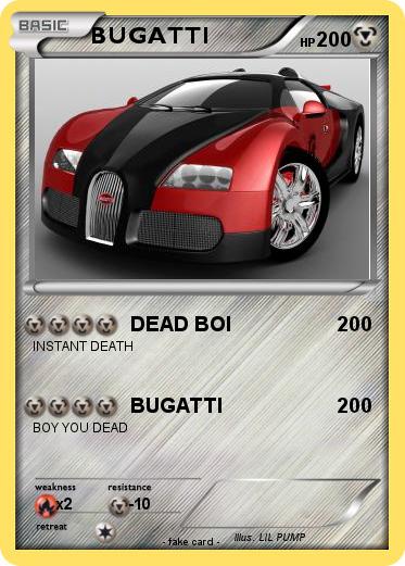 Pokemon BUGATTI