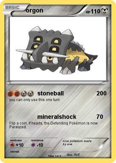 Pokemon orgon