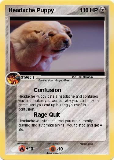 Pokemon Headache Puppy