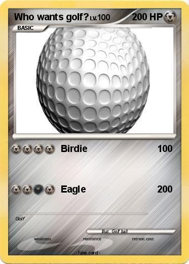 Pokemon Who wants golf?