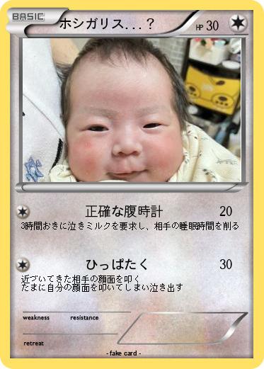 Pokemon ホシガリス...？