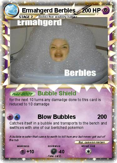 Pokemon Ermahgerd Berbles