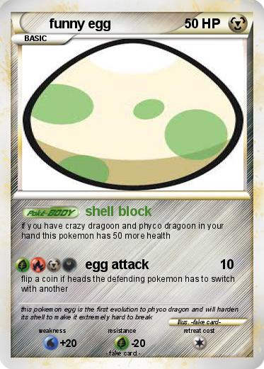 Pokemon funny egg