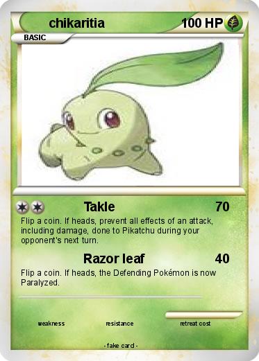 Pokemon chikaritia