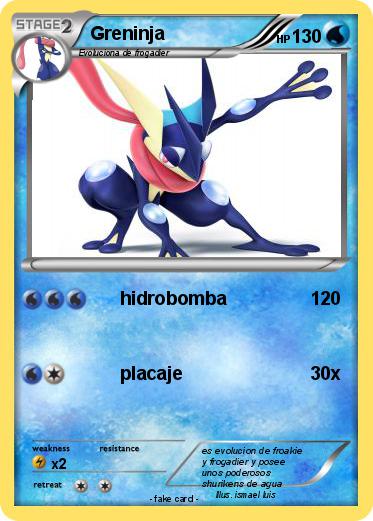 Pokemon Greninja