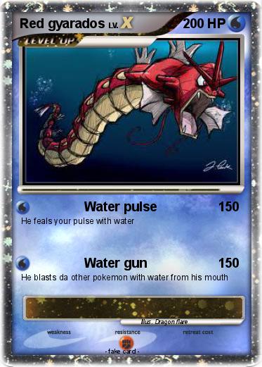 Pokemon Red gyarados