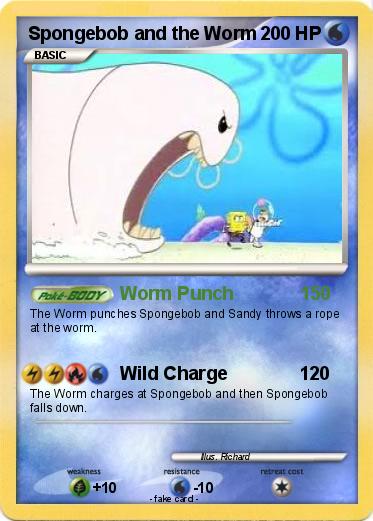 Pokemon Spongebob and the Worm