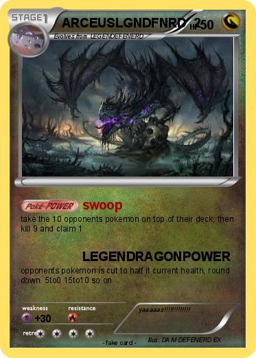 Pokemon ARCEUSLGNDFNRD  2