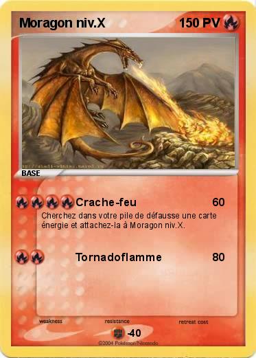 Pokemon Moragon niv.X