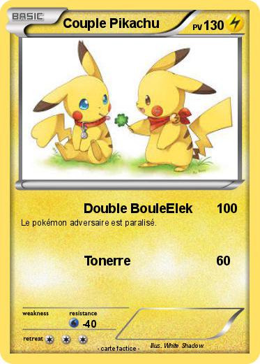 Pokemon Couple Pikachu