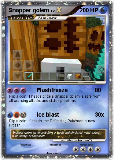 Pokemon Snapper golem