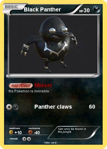 Pokemon Black Panther