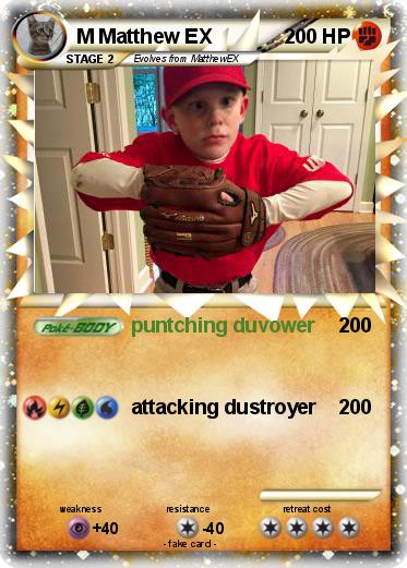 Pokemon M Matthew EX