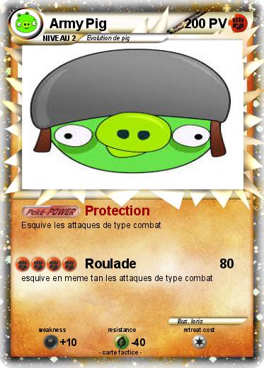Pokemon Army Pig