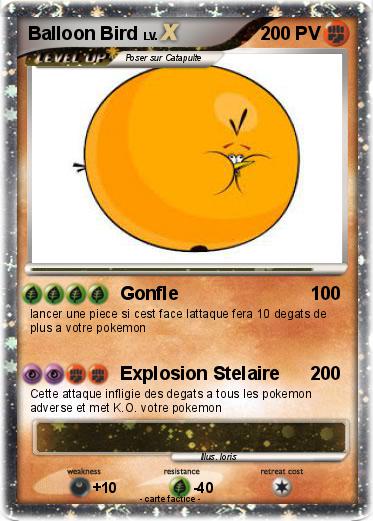 Pokemon Balloon Bird