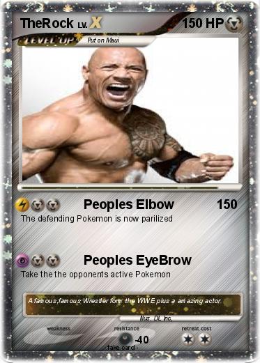 Pokemon TheRock