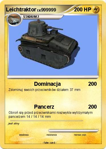 Pokemon Leichtraktor