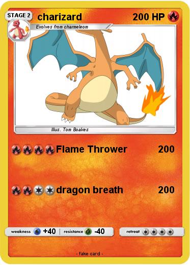 Pokemon charizard