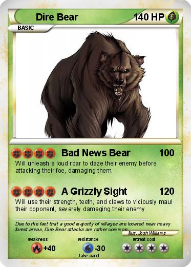 Pokemon Dire Bear