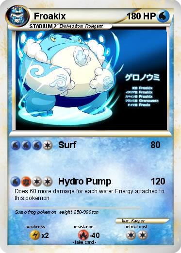 Pokemon Froakix