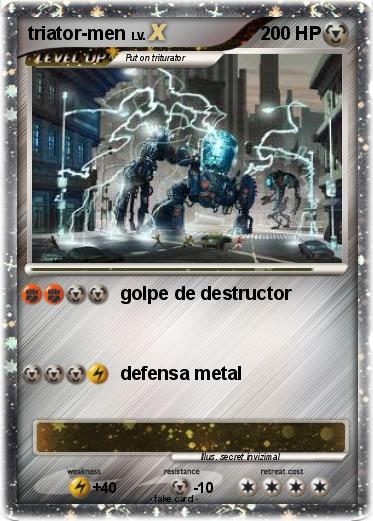 Pokemon triator-men