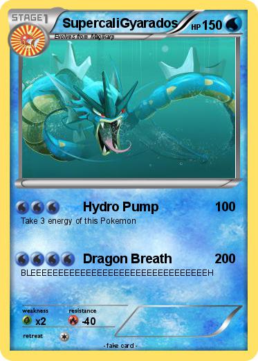 Pokemon SupercaliGyarados