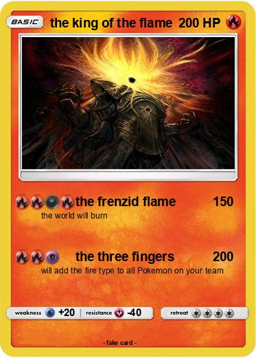 Pokemon the king of the flame