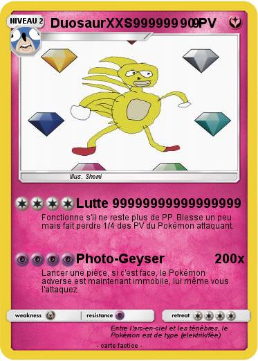 Pokemon DuosaurXXS999999    9