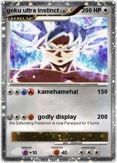 Pokemon goku ultra instinct