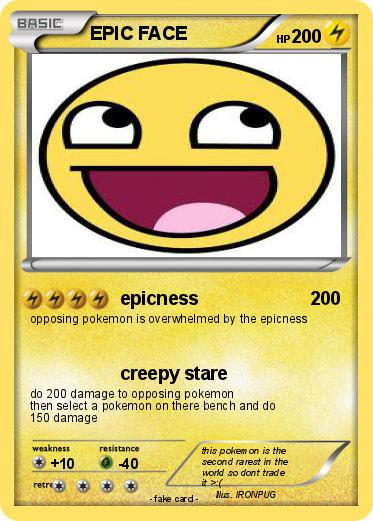 Pokemon EPIC FACE