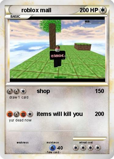 Pokemon roblox mall