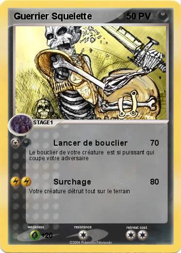 Pokemon Guerrier Squelette