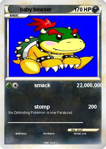 Pokemon baby bowser